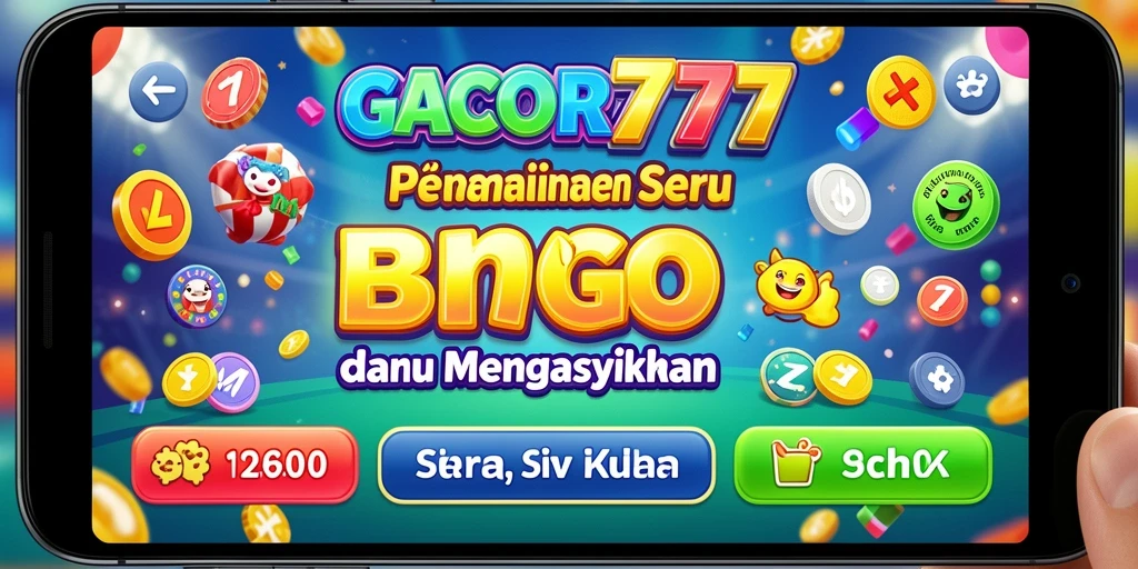 Screenshot gameplay GACOR777 yang menampilkan suasana Bingo yang seru.