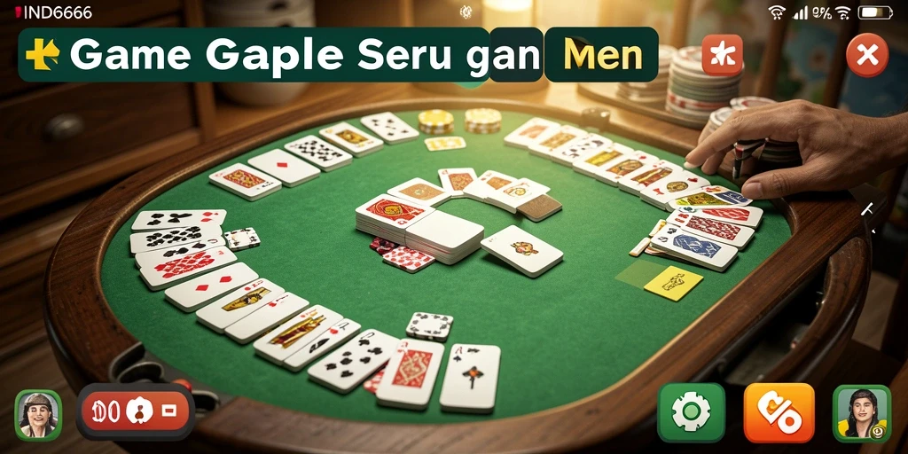 Tampilan gameplay seru dari IND666 yang menarik.