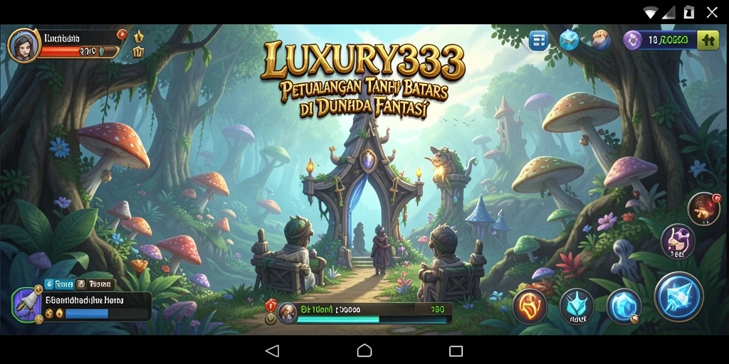 Tangkapan layar gameplay LUXURY333 menunjukkan aksi petualangan yang mendebarkan.