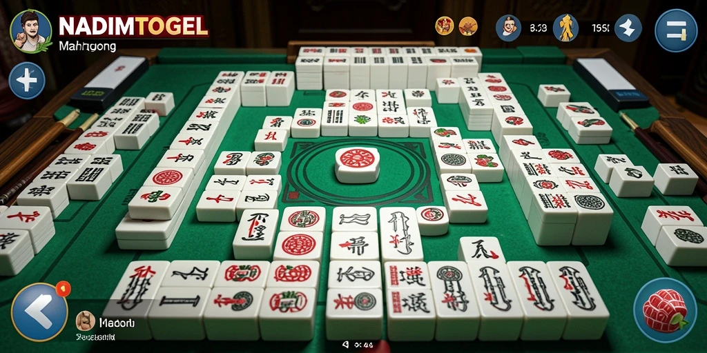 Tampilan menarik saat bermain Mahjong di NADIMTOGEL.