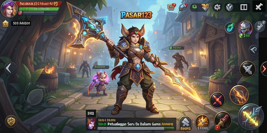 Tangkap aksi seru dalam gameplay PASAR123 yang menarik.