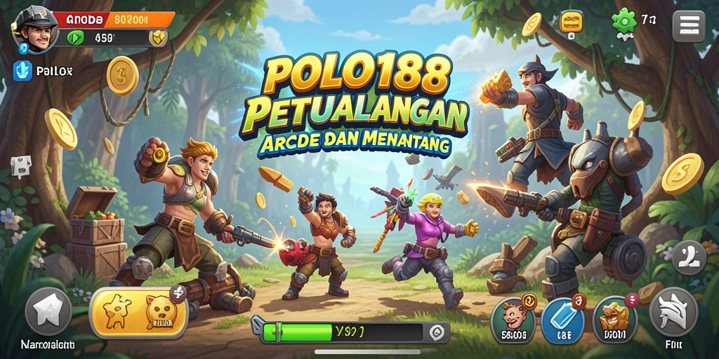Tampilan gameplay seru dan menantang dalam POLO188.
