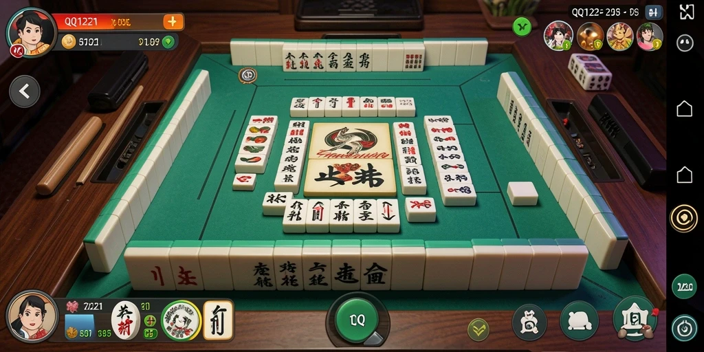 Tangkapan layar menunjukkan gameplay Mahjong yang mengasyikkan dan menarik.