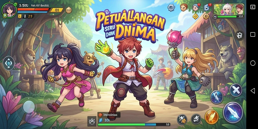 Gameplay seru S80 dengan karakter anime yang menarik.