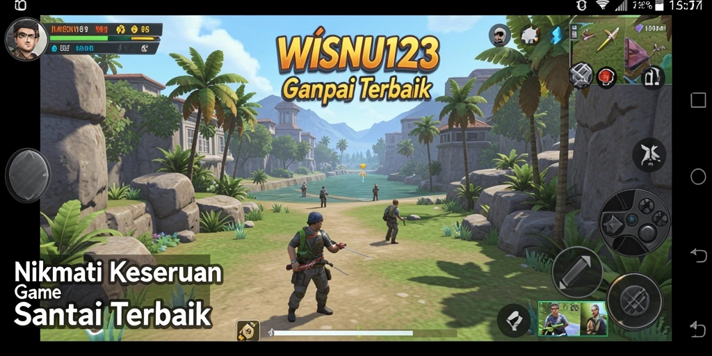 Gameplay seru dan penuh warna dari WISNU123.