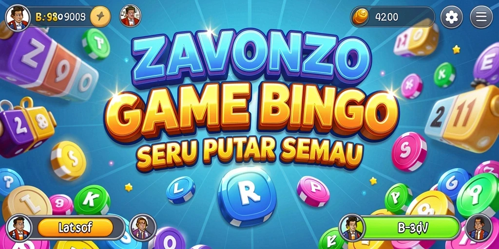 Tampilan gameplay ZAVONZO yang menarik saat bermain Bingo.